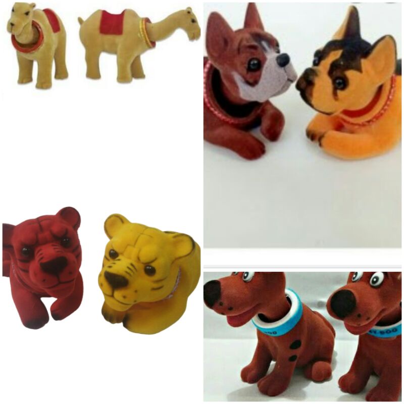 boneka onta macan bulldog scubydu