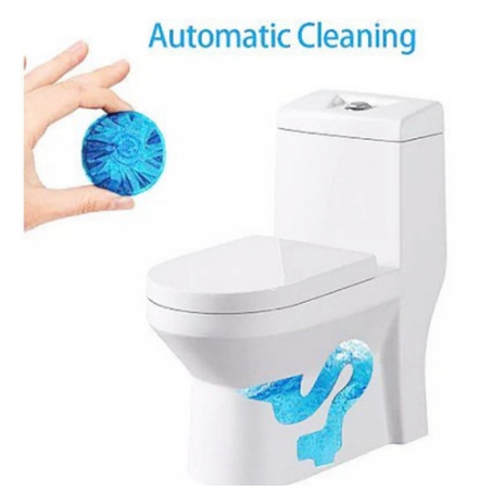 (ISI 5 PCS) TABLET BIRU PEMBERSIH TOILET /TABLET BIRU KLOSET /KARBOL SIBIRU TABLET PEMBERSIH WC