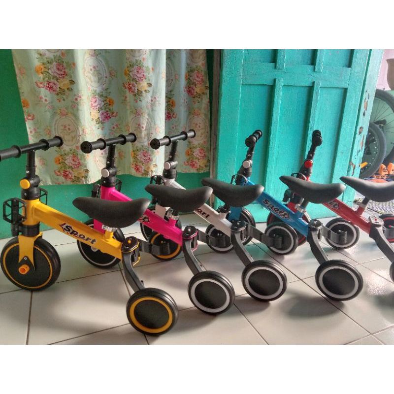 SEPEDA ANAK RODA 3 3IN1 / BALANCE BIKE