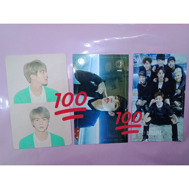 Pc Jin P-1 Taehyung & Grup Dnw Official [BACA DESKRIPSI]