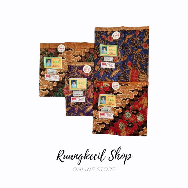 Samping kebat merk HMZ | kain batik capcent | kain primisima | samping kebat HMZ