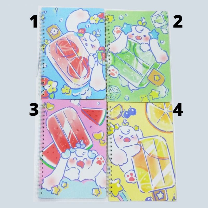 GAEKOPEDIA || Notes Ring Spiral / Notebook A5 Ring Spiral / buku catatan A5-B