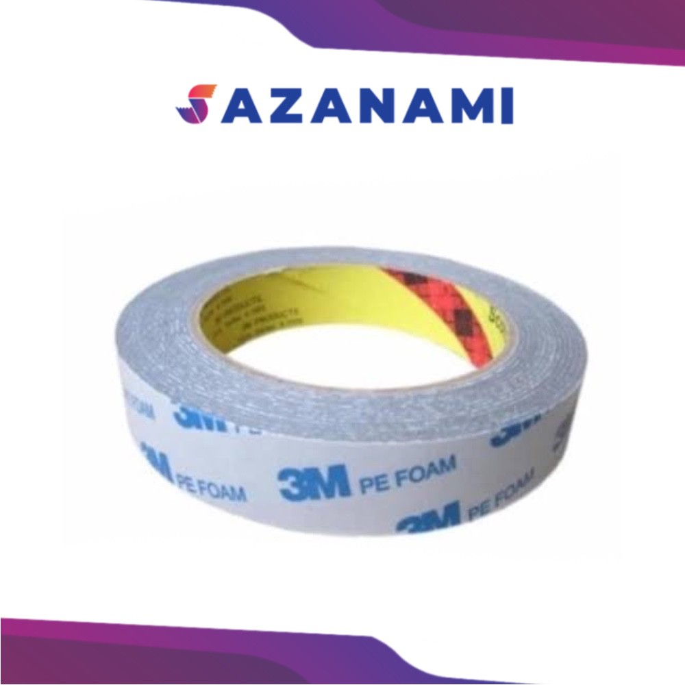 Jual DOUBLE TAPE 3M PE FOAM 20MM X 4M DOUBLE TAPE 3M PE FOAM TANPA