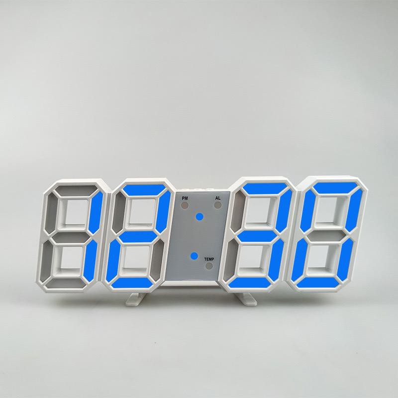 Jam Dinding Digital 3D Clock LED