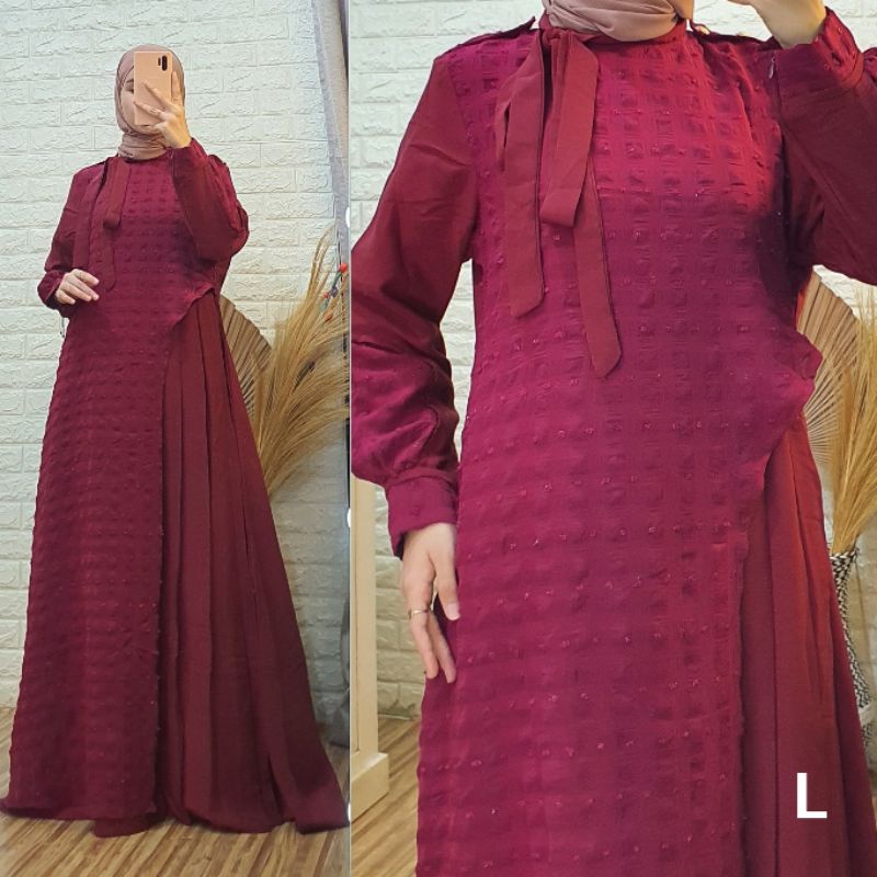 ANJANI DRESS BY LAYKA/DRESS LAYKA /READY STOK
