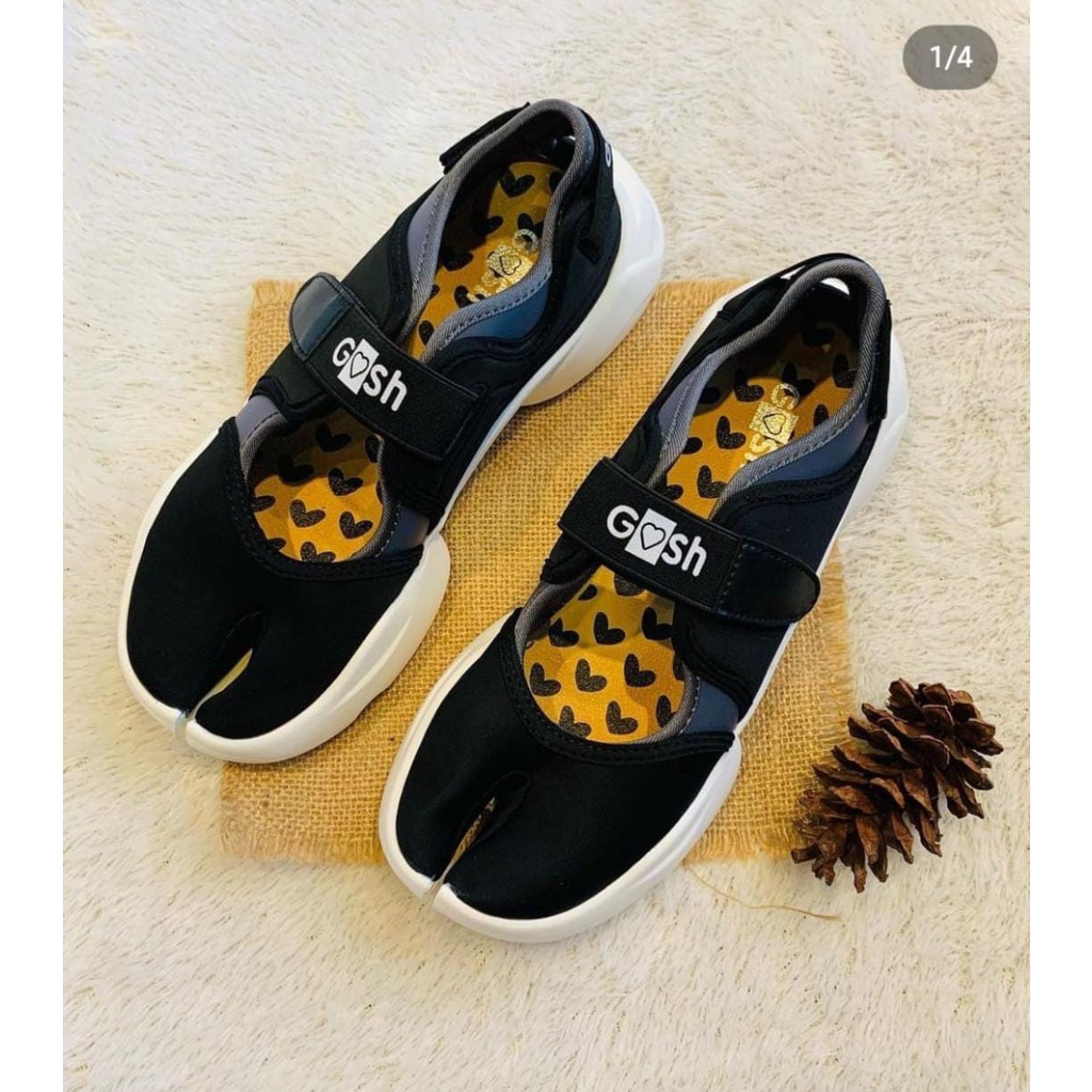[DAPAT PAPERBAG] READY Sepatu GOSH ART 958 BLACK 41
