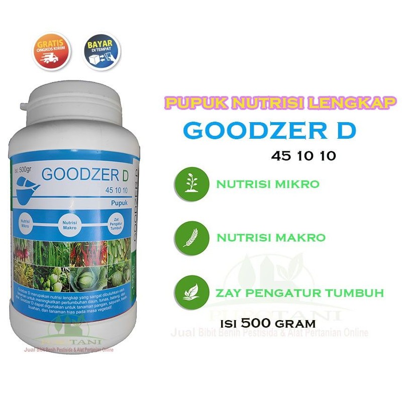 Nutrisi Tanaman Lengkap Goodzer D PLus ZPT &amp; Hormon