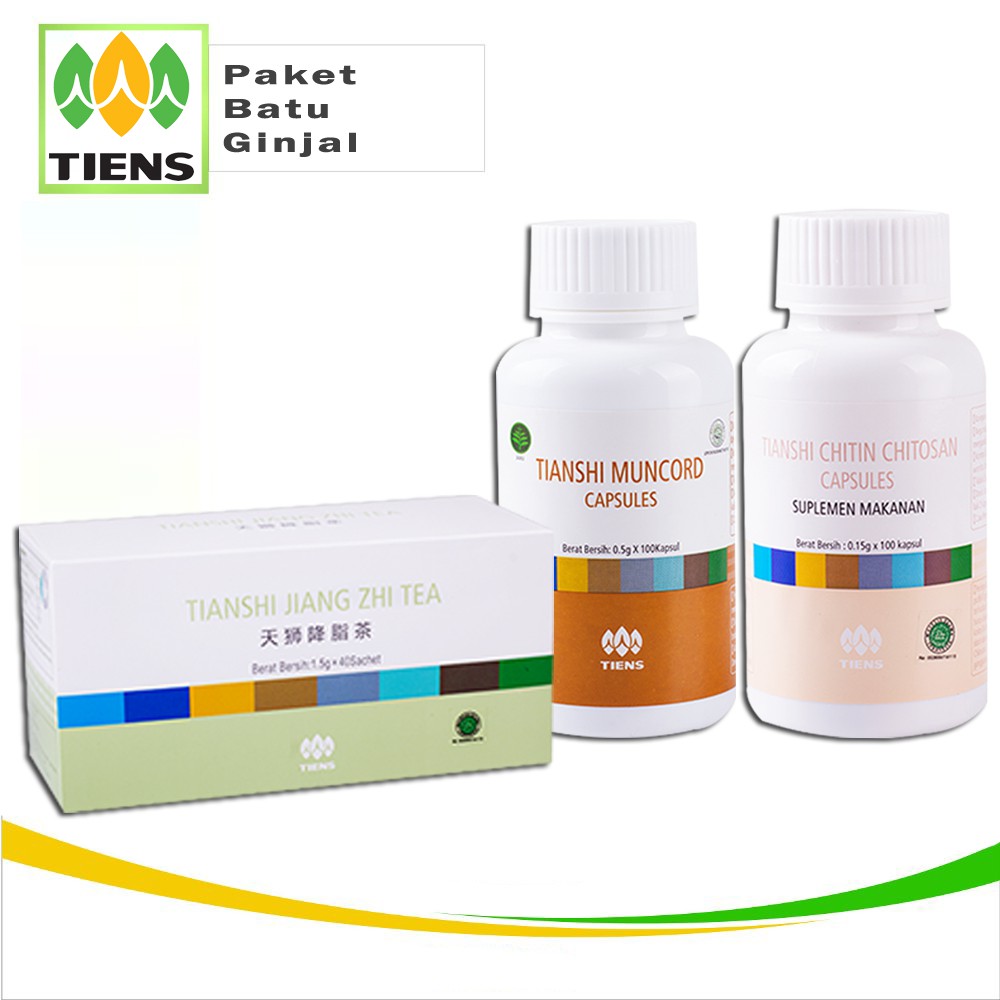 Paket Vitamin Alami Tiens Mengobati Batu Ginjal