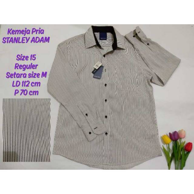 KEMEJA STANLEY ADAM MURAH / KEMEJA PRIA LENGAN PANJANG MURAH / KEMEJA FORMAL PRIA MURAH