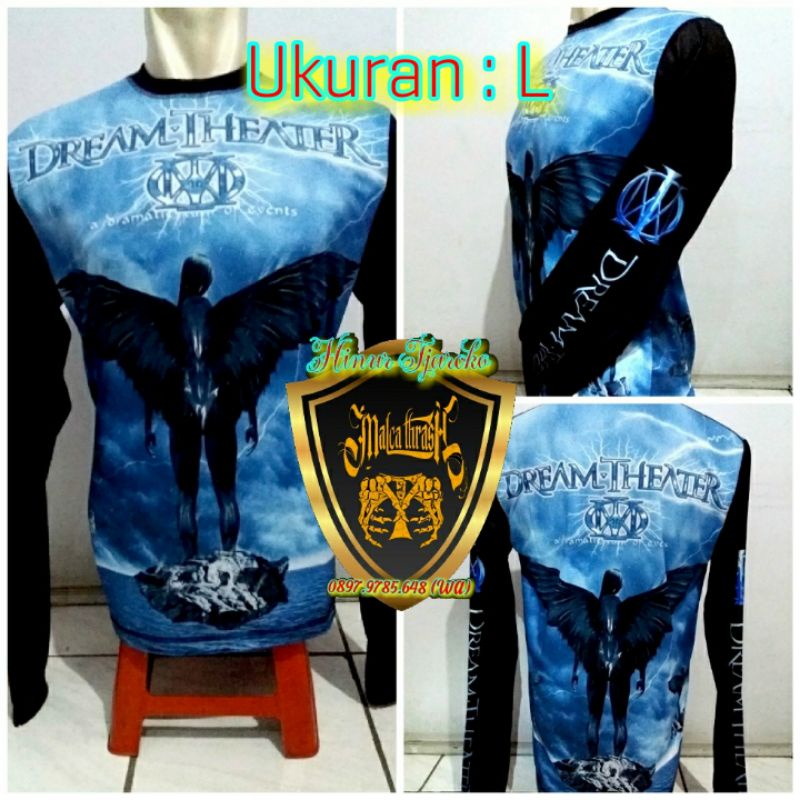 Kaos Band Dream Theater Lengan Panjang 7