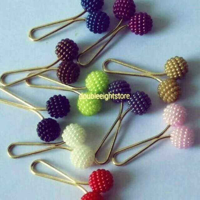 Klip Turki Berry A004 | Turkey Turkish Jilbab Clip Hijab Penjepit Kerudung Pashmina