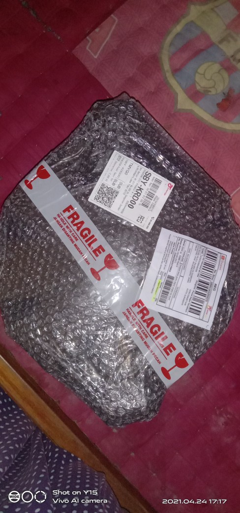 Wajan Enamel Anti Lengket 34 Cm Penggorengan Serbaguna