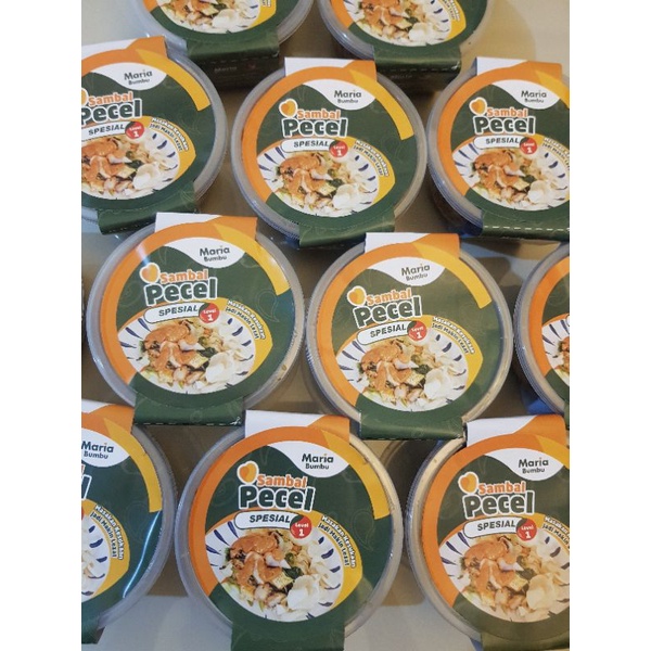 

Sambel Pecel Spesial Maria Bumbu Pedas Level 1