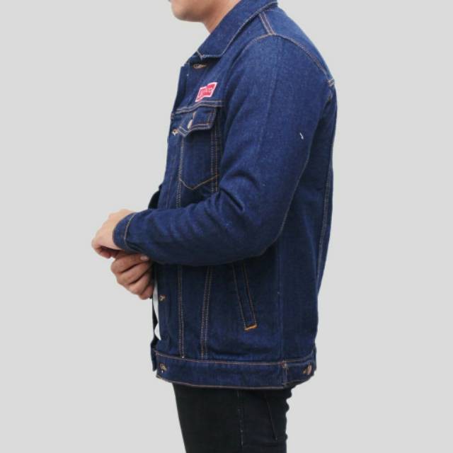 Parling Laris! JAKET JEANS PRIA 100 ORIGINAL JAKET DISTRO JAKET MURAH