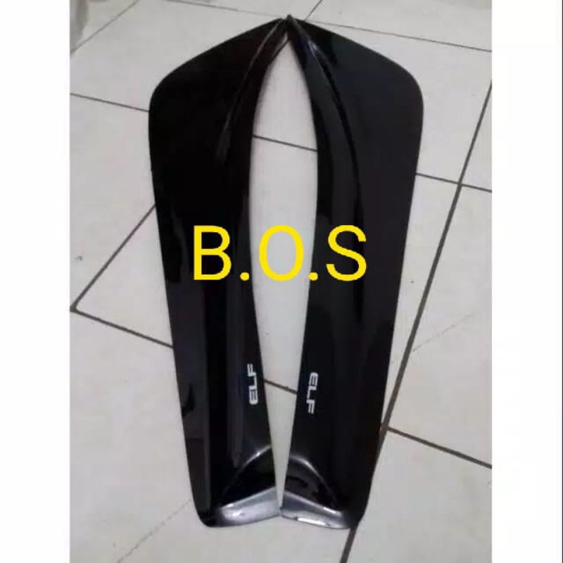 RC12A talang air mobil Isuzu Elf macan euro2 model lebar 3m