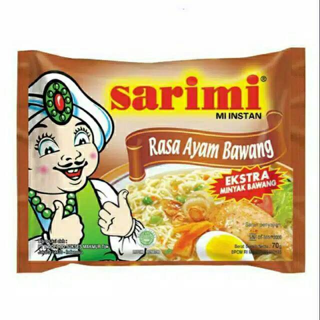 

Sarimi ayam bawang