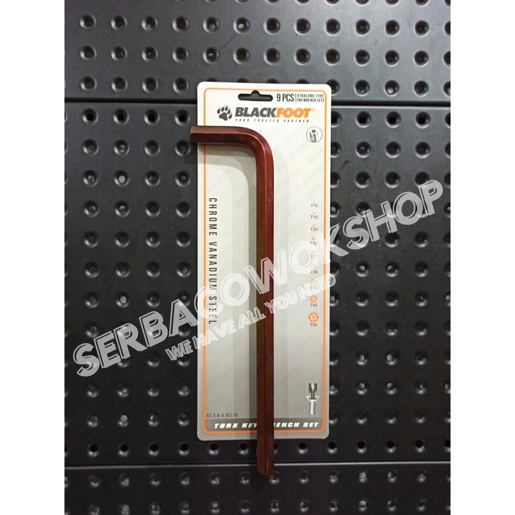 Blackfoot Kunci L Satuan Extra Long No 14 Mm Flat Hex Key Satuan S2 Material Termurah Berkualitas