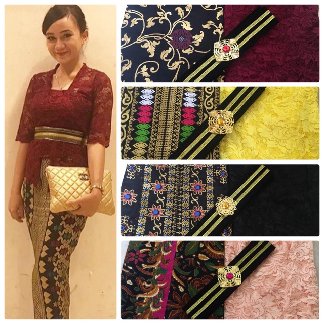 Set kebaya jadi kutubaru sofia