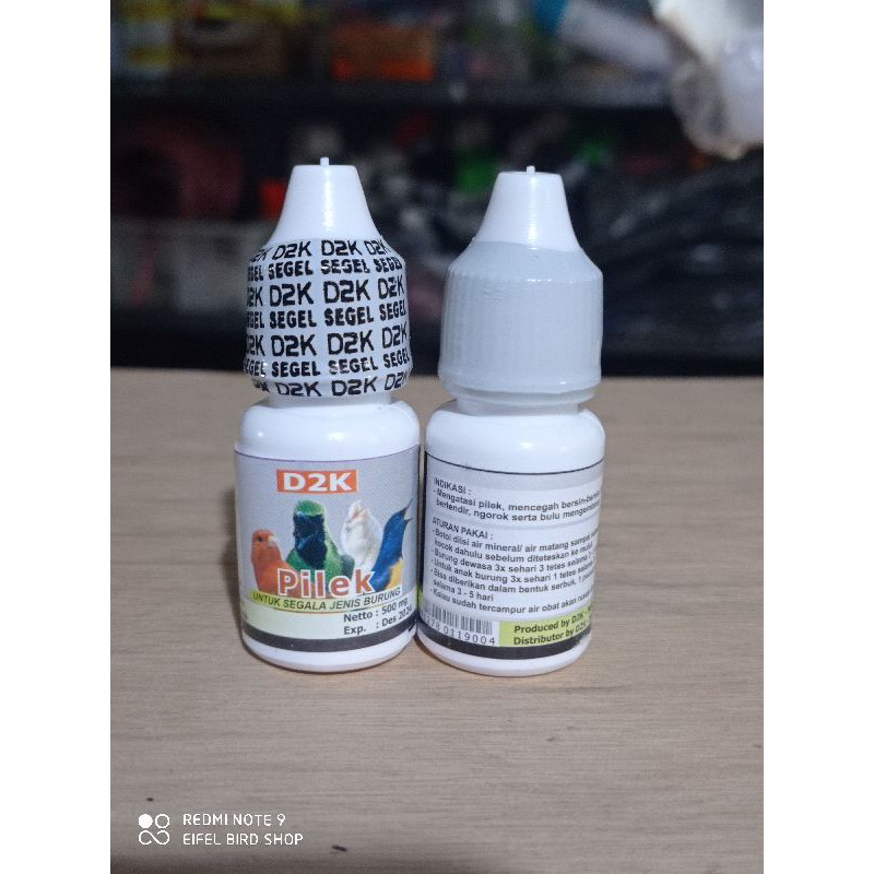 D2K PILEK mengatasi pilek untuk semua burung