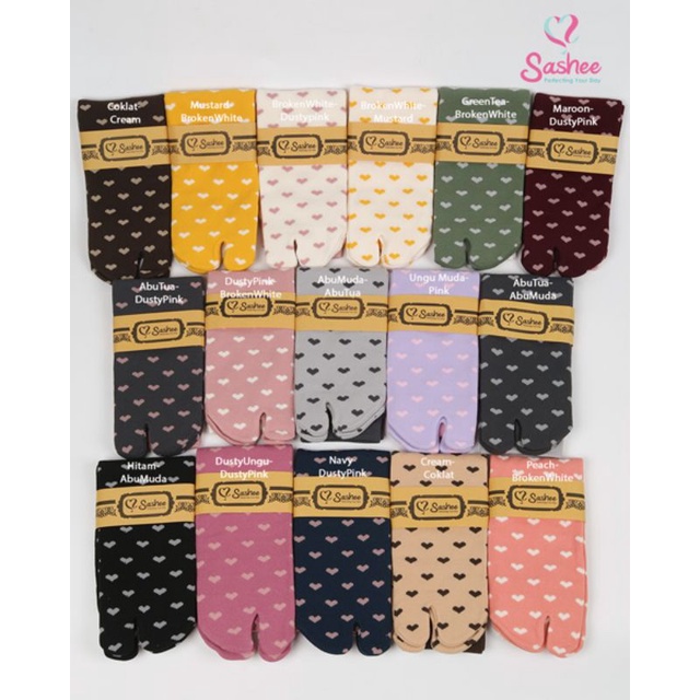 Kaos Kaki Jempol Motif Polkalove Rajut Wanita Dewasa By Sashee