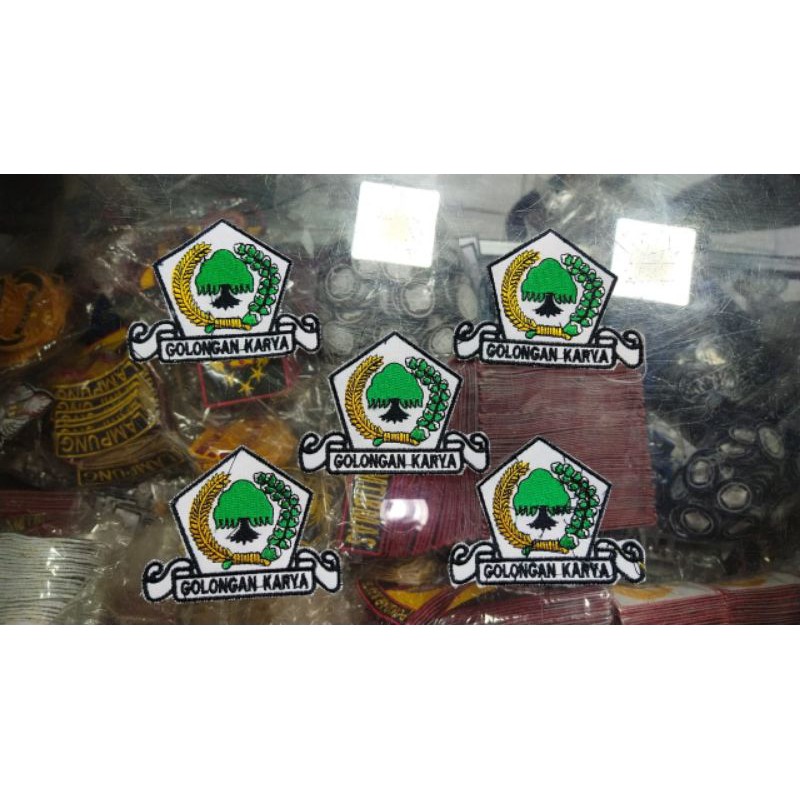 Logo Golkar Logo Partai Golkar Bordir