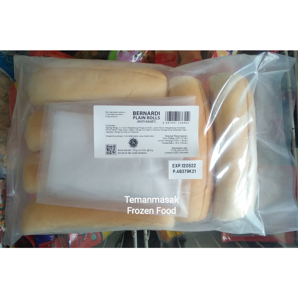 

Bernardi Roti Hot Dog isi 6