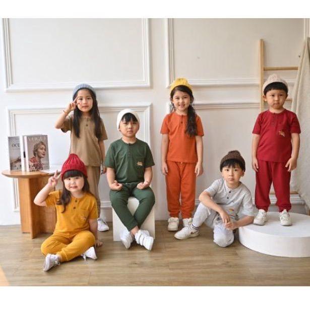[KODE PRODUK ZGPVD7491] Baju Anak kiano anak model libby Set joger kiano set anak 2021