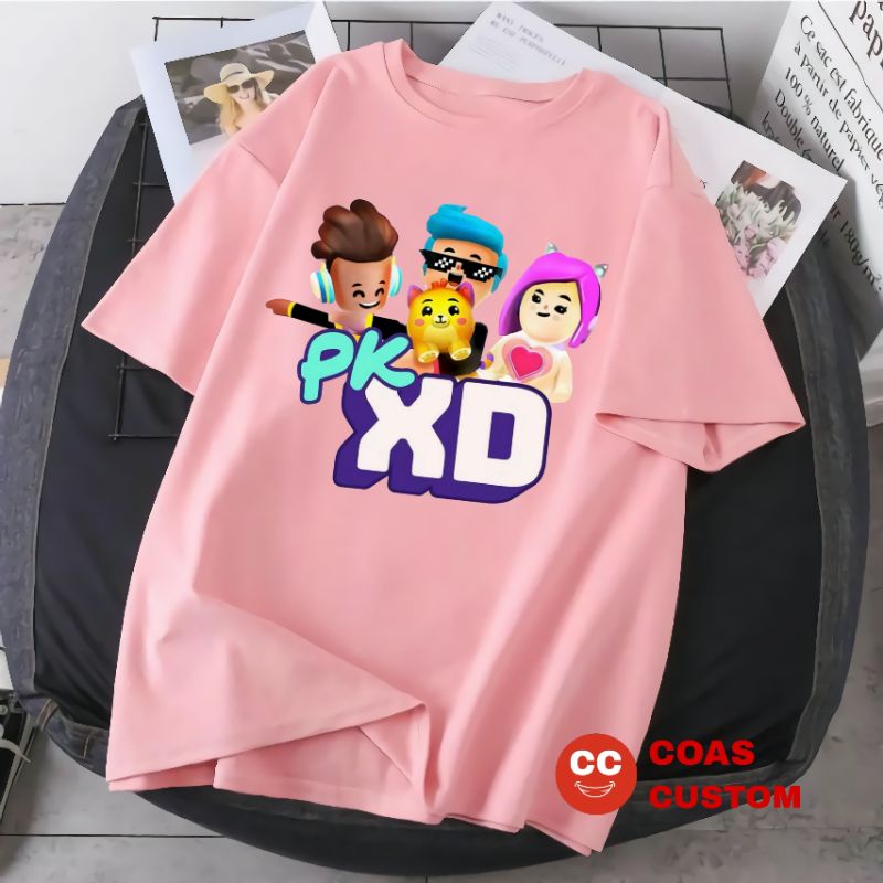 BAJU KAOS PK XD ANAK GAME ANAK