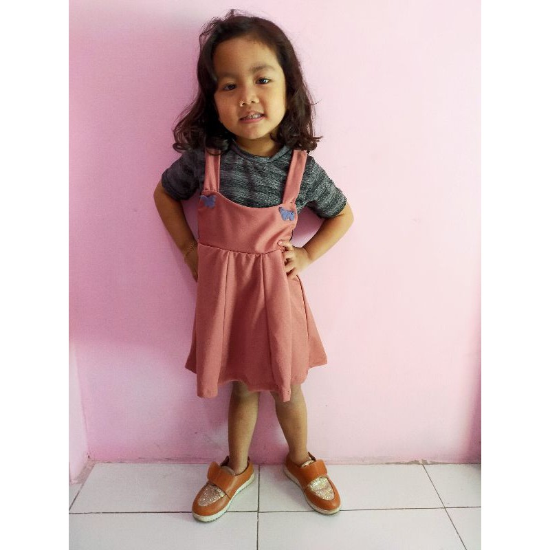 DRESS OVER ALL 2-4 TAHUN TERMURAH