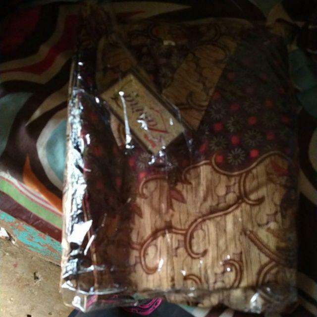 Bswart Batik Hrb026 Kenongo Hem Pendek Padi Pekalongan M L Xl Batik Pria Murah Modern Grosir