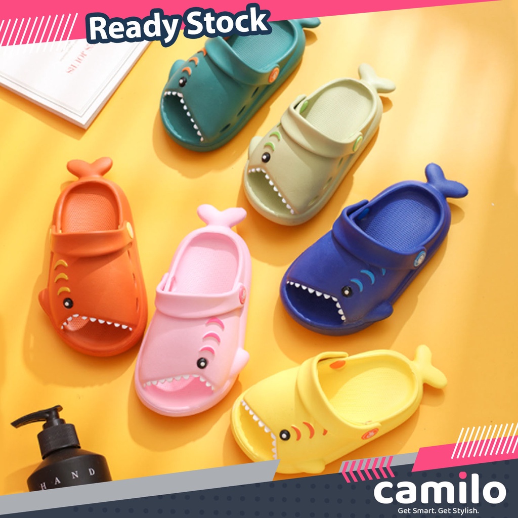 ☀CAMILO☀ Sendal / Sandal Anak Viral Lucu BABY SHARK HIU Import Laki Laki Perempuan/ Sandal Karet / Sandal Anak Lucu / Sandal EVA Anak Import SA0004