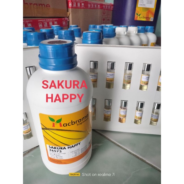 bibit parfum loundry sakura happy 1 kg segel magbrame