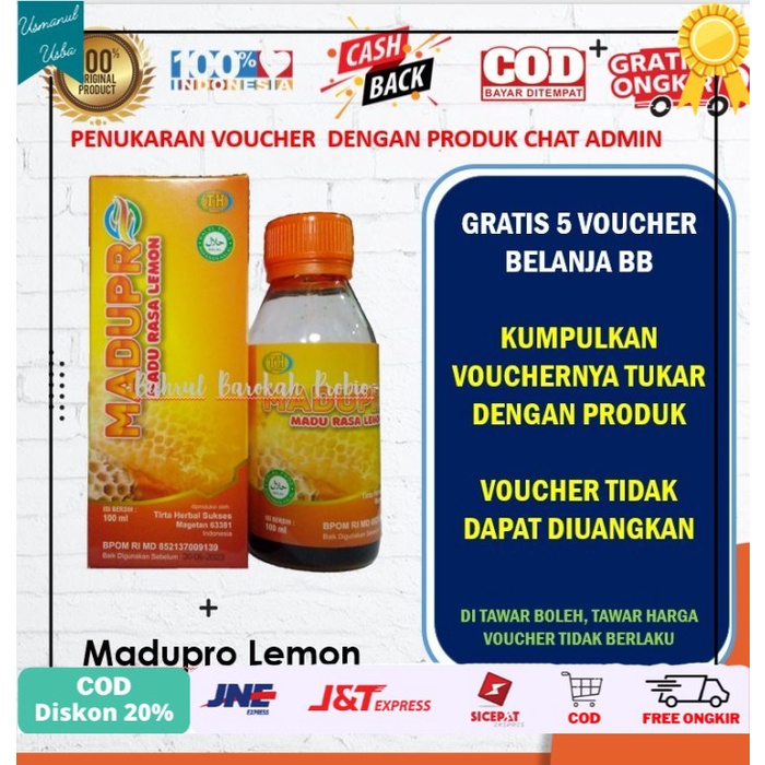 

◾COD◾ MADUPRO LEMON 100 ML