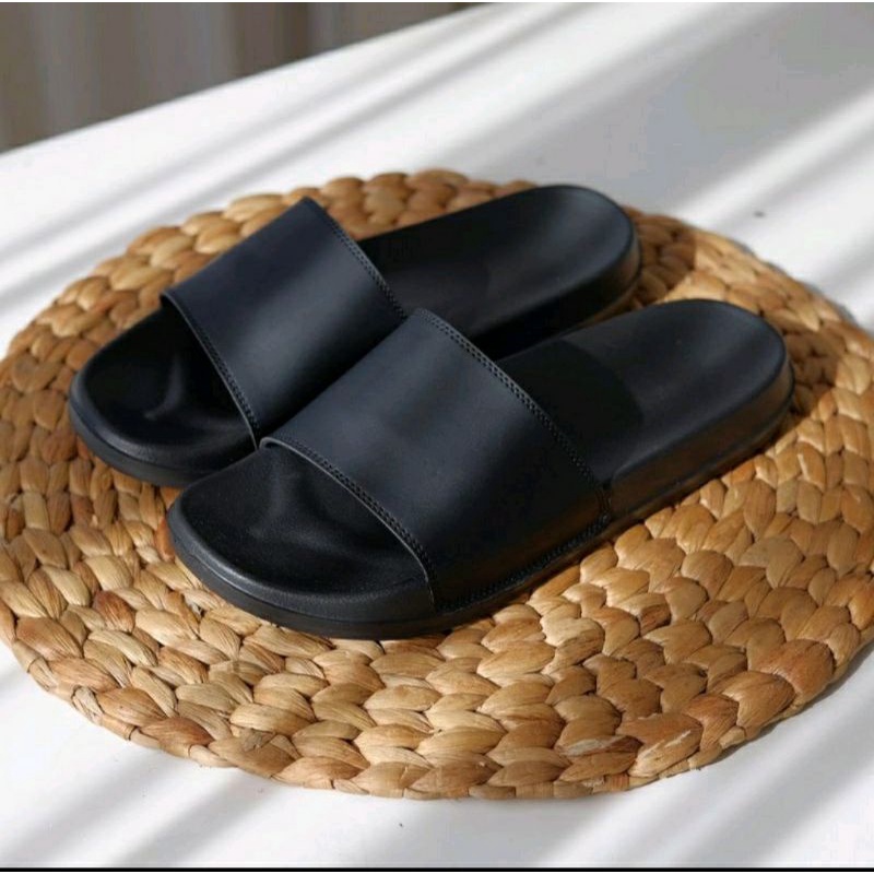 sandal slop pria/sandal slide PREMIUM