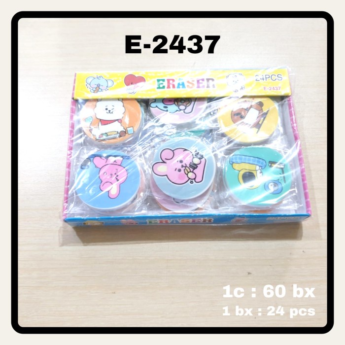 

Gilaa!!! Sos Penghapus Seri E-24Xx / Penghapus Pensil / Eraser (24 Pcs) Bergaransi