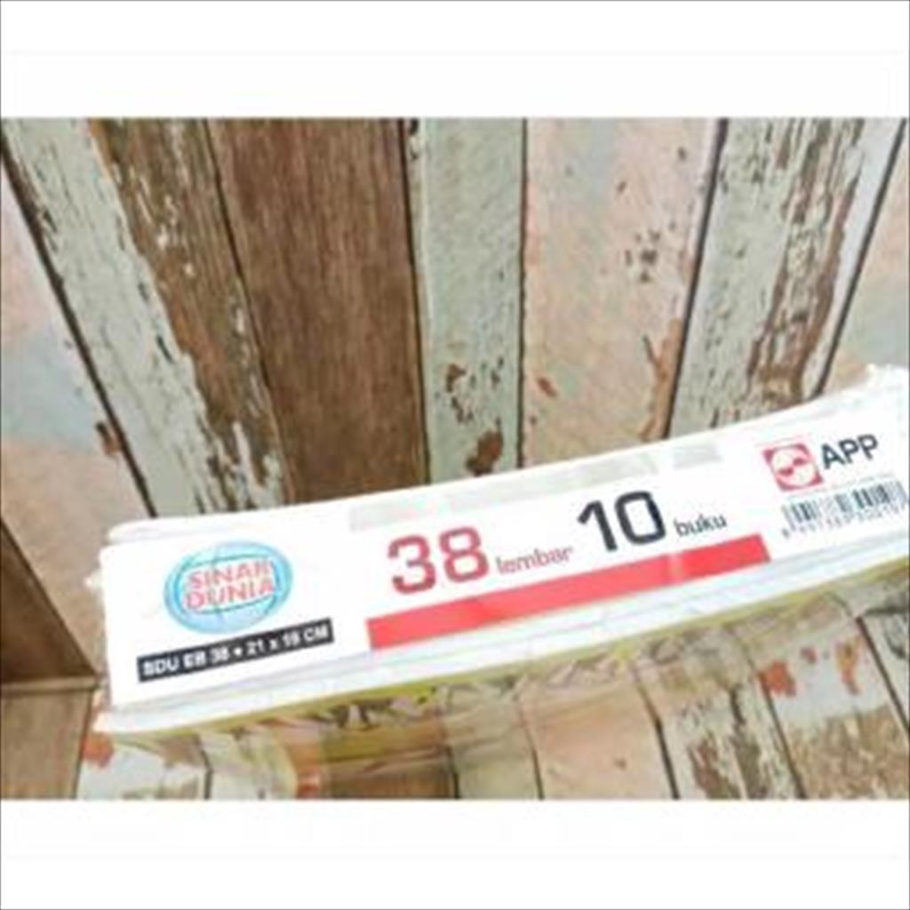 

[CALLISTA] Buku Tulis Sidu 38 (10PCS) SIN AR DUNIA