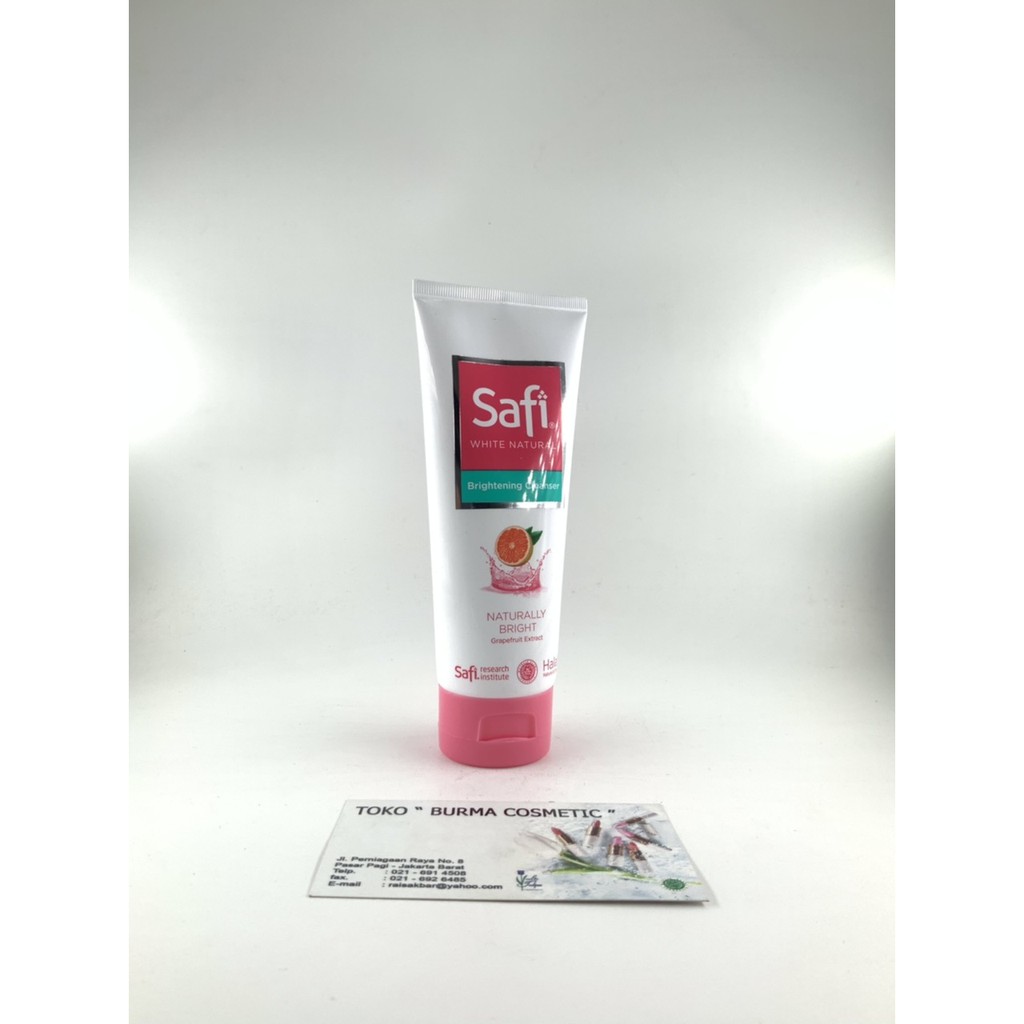 SAFI WHITE NATURAL BRIGHTENING CLEANSER GRAPE FRUIT 100 GR