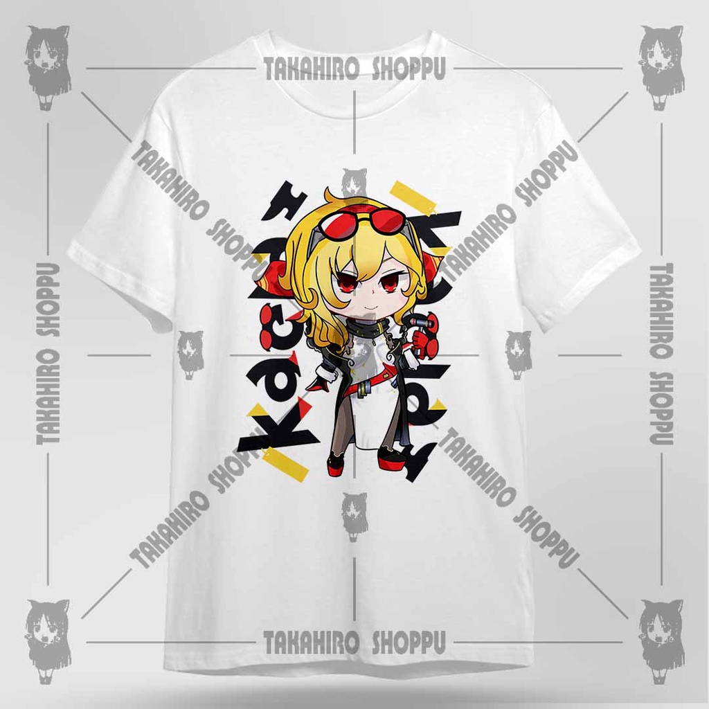 Baju Kaos Print DTF Hololive ID/Indonesia Gen 3 KAELA KOVALSKIA