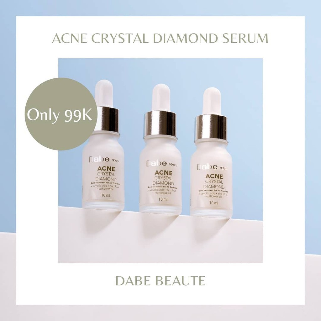 Acne Crystal Diamond Serum by Dabe Beaute (Free Gift)