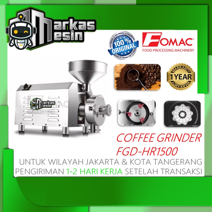 Coffee Grinder  Penggiling Kopi FGD-HR1500 FOMAC