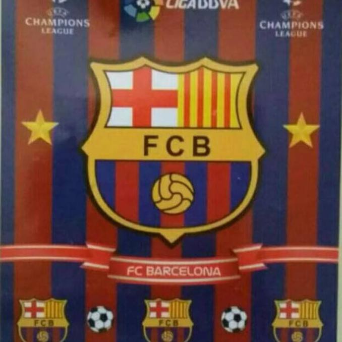 Selimut Bonita - Slimut Tidur - Selimut Motif Bola - Barcelona