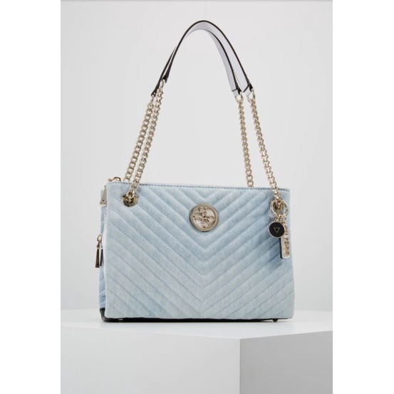 GUESSS BLAKELY STATUS LUXE SATCHEL Handbag