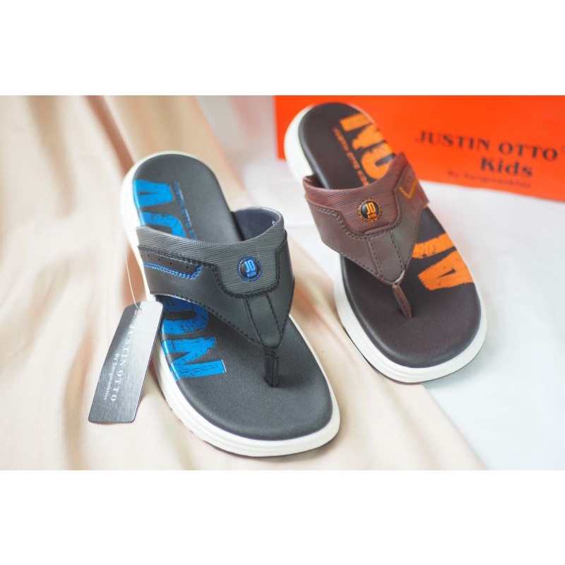Sandal jepit Anak laki Murah JUSTIN OTTO 02 Sandal anak cowok original