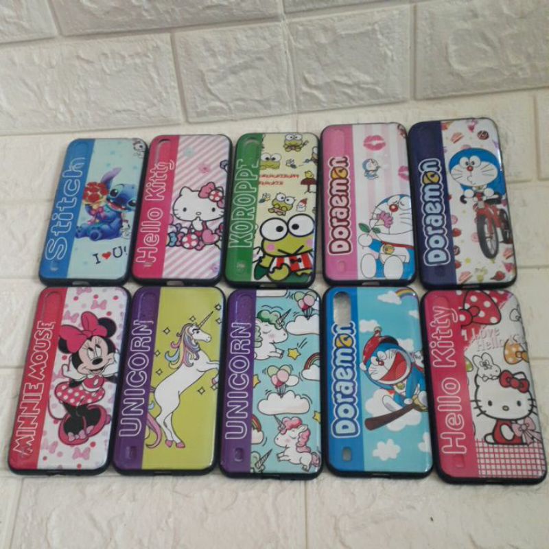 Silikon hp samsung A01 case karakter
