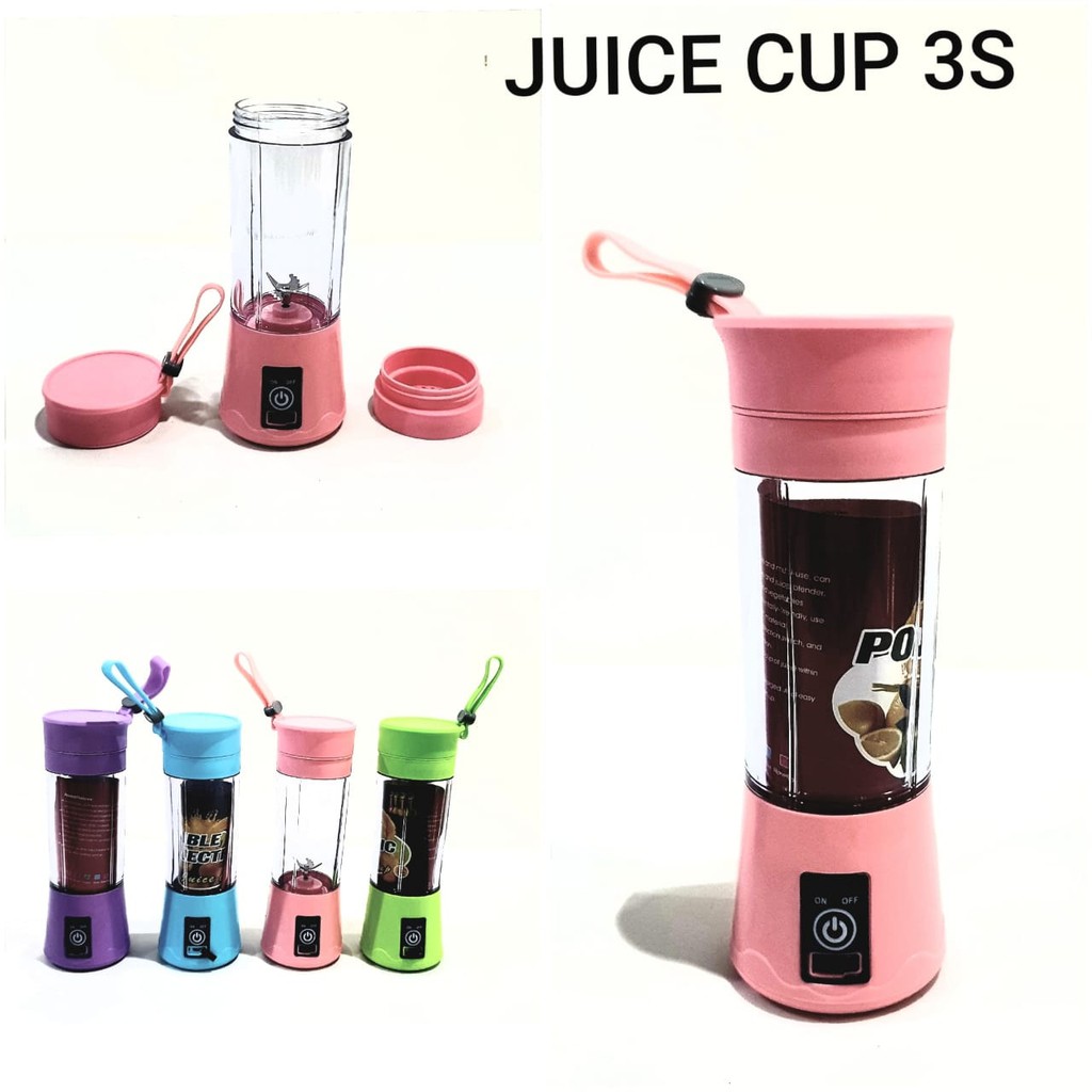 Terlaris BLENDER JUICE CUP MINI PORTABLE BELENDER ALAT PEMBUAT JUS JUICE CUP 3S Limited!