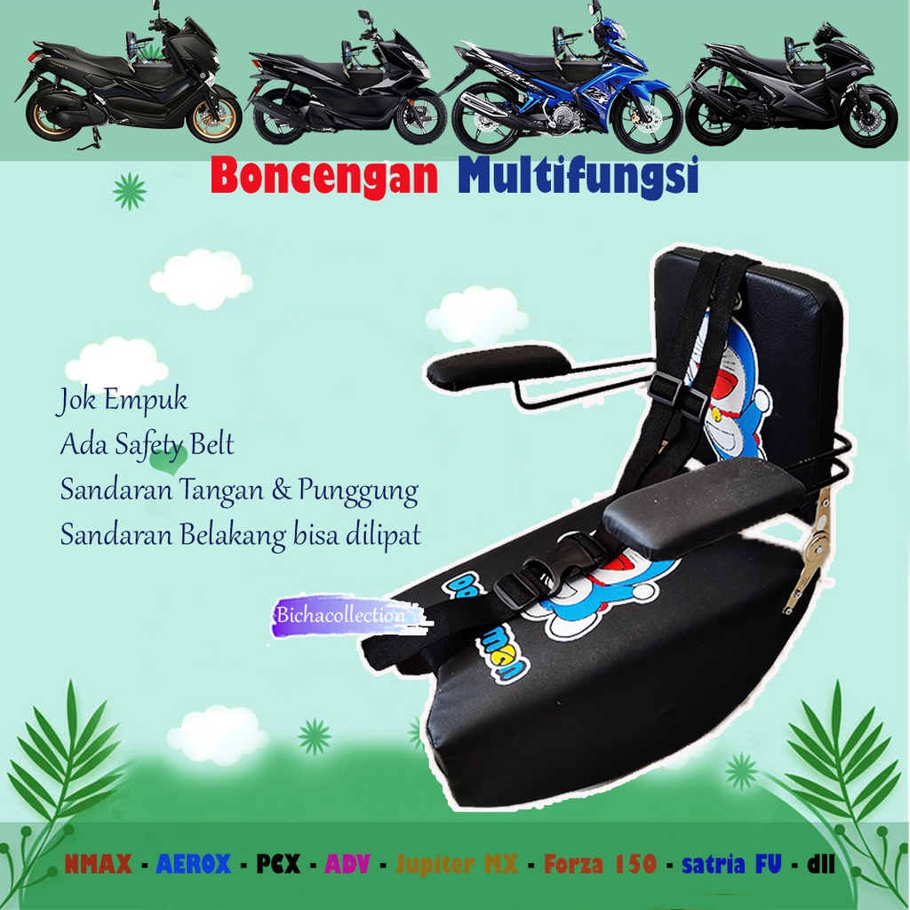 Jok Bangku Tambahan Boncengan Motor Nmax PCX aerox ADV MX Satri FU Vario