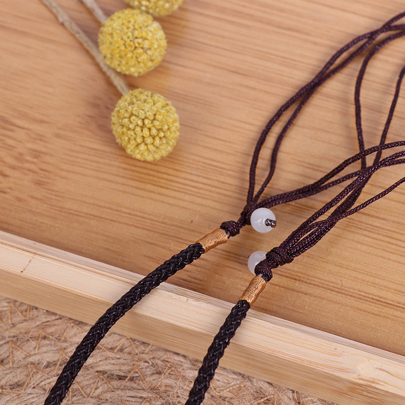 Kalung Liontin Batu Kristal Turmalin Hitam Alami