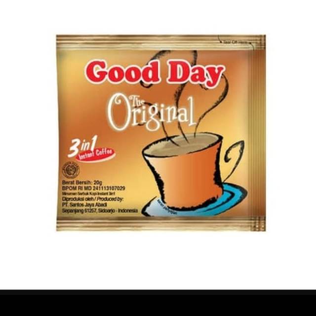 

Good Day Original 1Renceng (10Sachet)