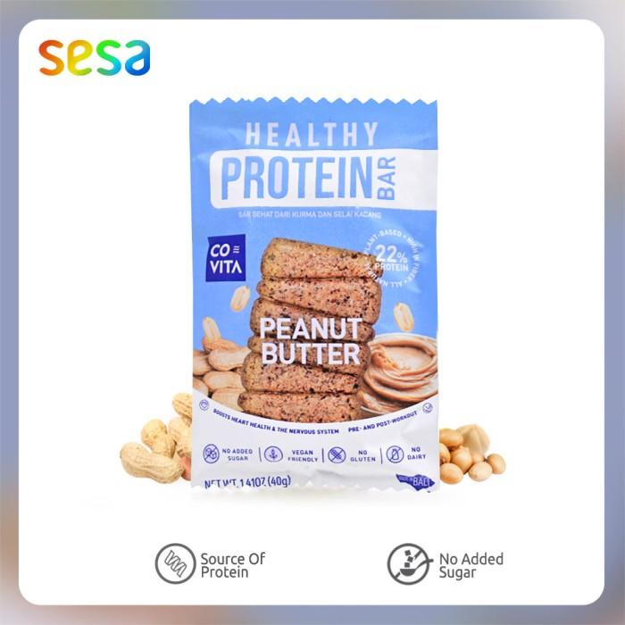 

Covita Healthy Protein Bar Peanut Butter 40 g Best Seller