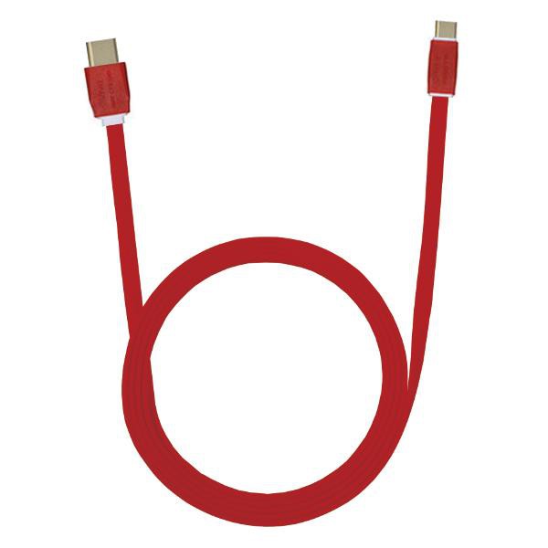 KABEL DATA KABEL CHARGE TYPE C TO TYPE C 2Ampere 1.5m Flat WELLCOMM